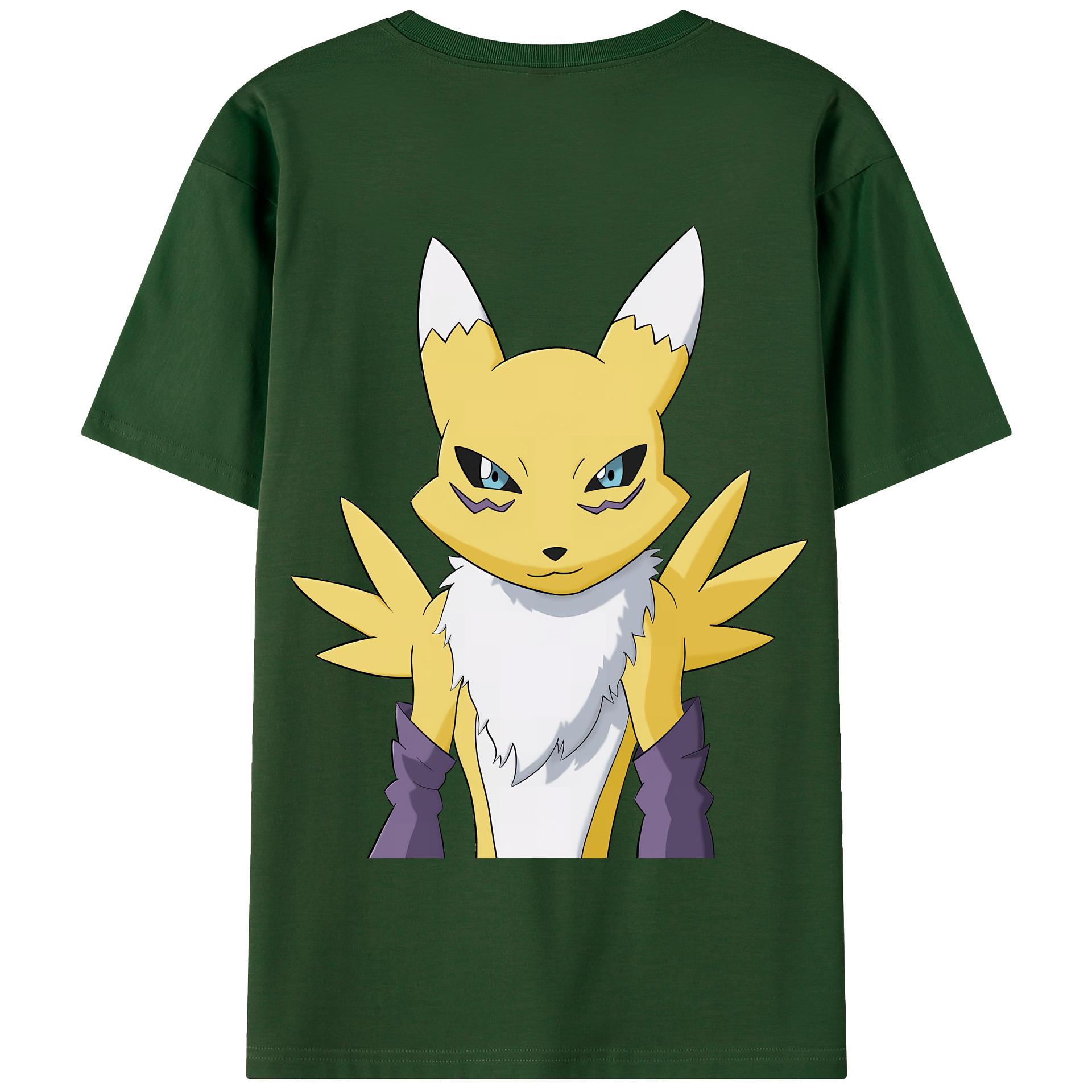 （画像用） Digimon デジタルモンスター/デジモン 綿100％半袖Tシャツ（背面プリント）